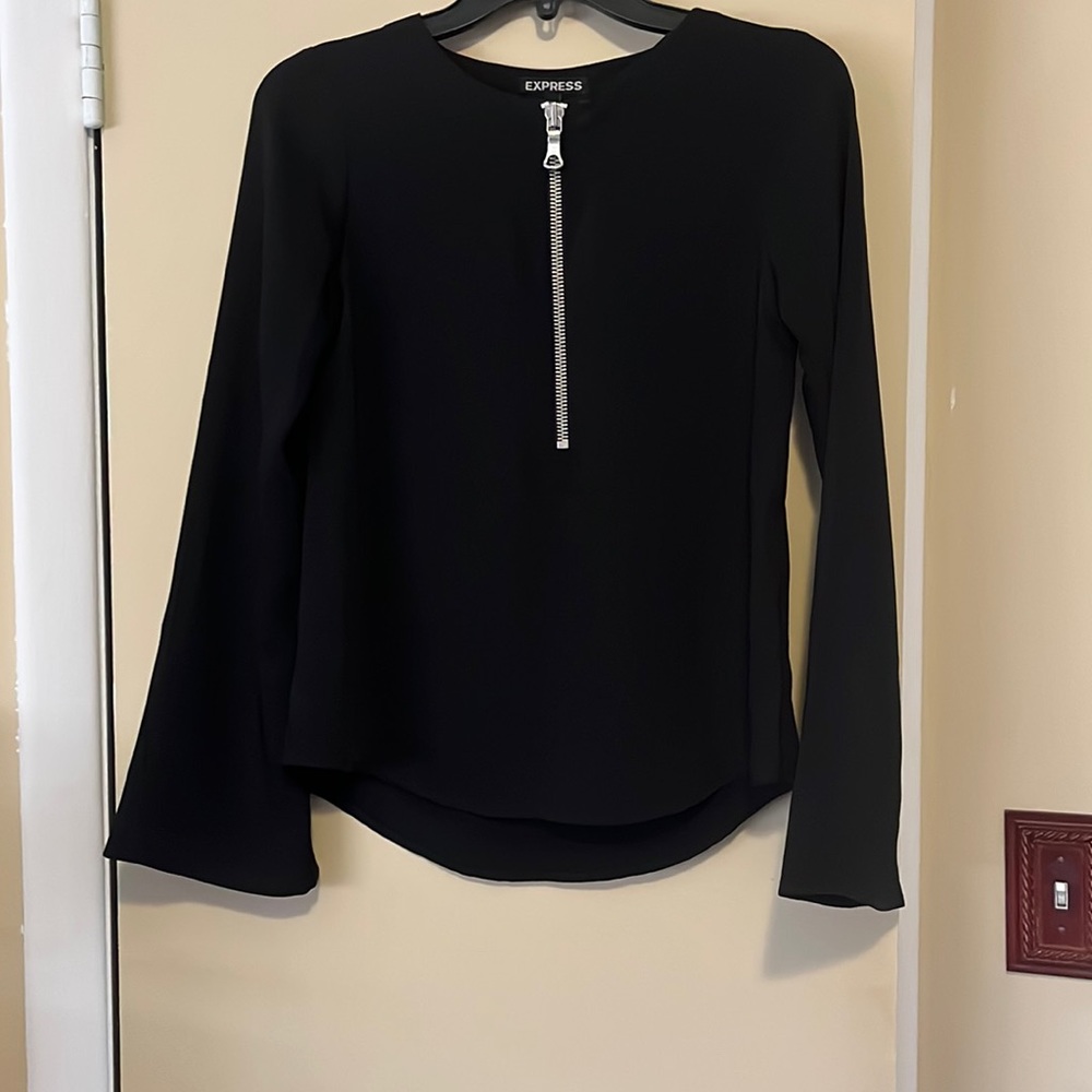 Express Zip front shirt
